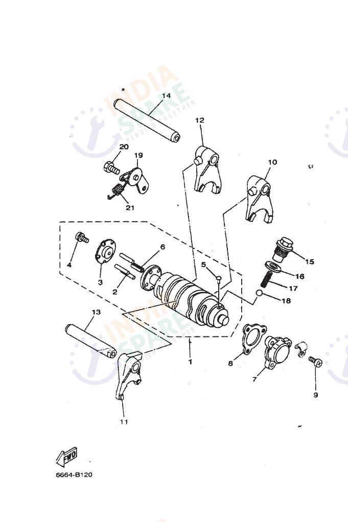 SHIFT CAM FORK